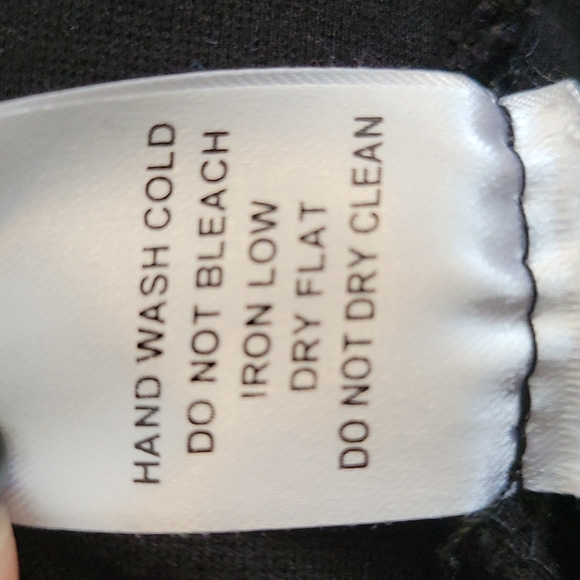 Stretchy Black Slim bodycon fitted Cocktail Dress w Gold Zipper Large - Picture 13 of 16